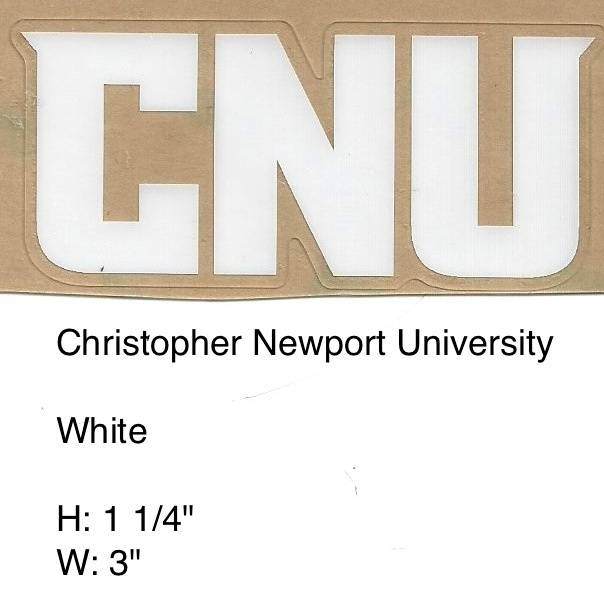 CNU in White Christopher Newport University